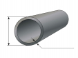 Труба электросварная 1020х19 мм для защитных футляров