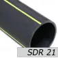 Труба ПНД газопроводная 280 мм ПЭ-100 SDR 21