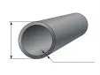 Труба из нержавеющей стали бесшовная d 38х3 мм сталь 08Х18Н10Т длина 6,01 м ГОСТ 9941-81