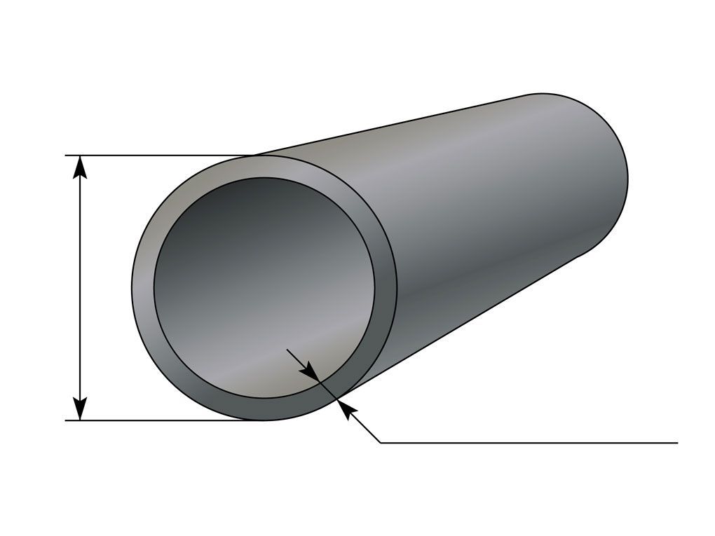 Труба электросварная 19х1,8 мм прямошовная