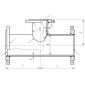Тройник фланцевый ТФ ВЧШГ d 300х250 битумный лак и ЦПП сварка ГОСТ 5525-88