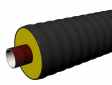 Труба ГПИ ТВЭЛ-ПЭКС К однотрубного исполнения PEX-a 1,0 МПа Ø63/125 мм
