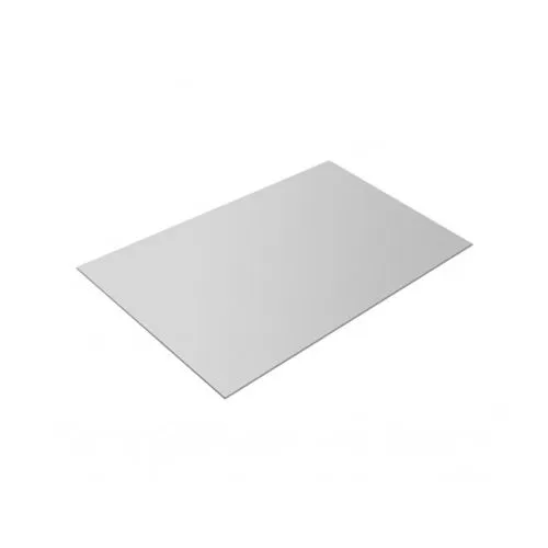 Лист оцинкованный гладкий с полимерным покрытием эконом RAL 9002 светло-серый